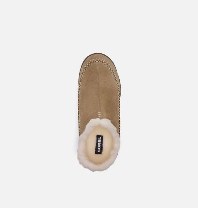 Mens Slippers Khaki - Sorel Manawan™ II - 150-DTRALU